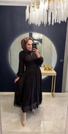 Dantel Elbise Kahverengi