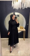 Dantel Elbise Siyah