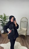 Fırfır Ceket Siyah