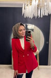 Kırmızı Blazer Ceket