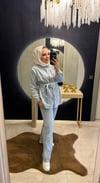 Mila Denim Takım Buz Mavi 