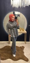 Mila Denim Takım Füme