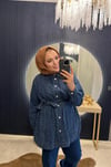 Mila Denim Takım Lacivert 