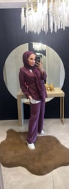 Mira Ceketli Takım Bordo