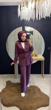 Mira Ceketli Takım Bordo
