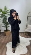 Müsemma Dantel Takım Siyah