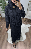 Müsemma Dantel Takım Siyah