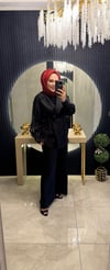Organze Ceket Siyah