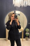 Poplin Gömlek Siyah