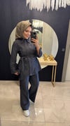 Rina Takım Kot Mavi