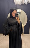 Saten Takım Siyah