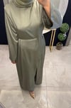 Saten Tulum Mint Yeşili