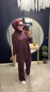 Şifonlu Spor Takım Mürdüm 