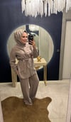 Spor Ceketli Takım Vizon