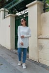 Triko Tunik Beyaz