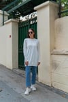 Triko Tunik Beyaz