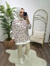 Yazlık Tunik Kahverengi Desenli