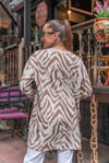Zebra Desen Sweatshirt