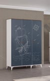 Atlantis Genç Odası 3 Kapılı Dolap