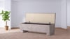 Side Lüks Sandıklı Yatak Ucu Pufu Bench