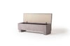 Side Lüks Sandıklı Yatak Ucu Pufu Bench