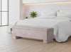 Side Lüks Sandıklı Yatak Ucu Pufu Bench