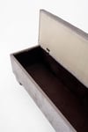 Side Lüks Sandıklı Yatak Ucu Pufu Bench