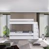 White Ranzalı Genç Odası 3 Kapılı Dolap