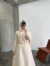 AFRA ELBİSE BEJ
