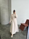 AFRA ELBİSE BEJ
