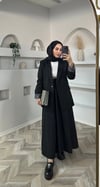 Aksu ceket siyah 