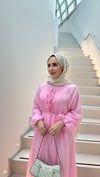 Alaçatı elbise pembe 
