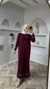 Beren elbise bordo 