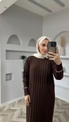 Beren elbise kahve 