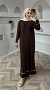 Beren elbise kahve 