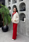 Çift taraflı takım kırmızı 