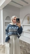 Desenli kazak 