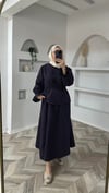 Famili etek takım mor 