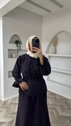 Famili etek takım mor 