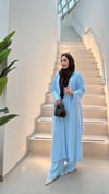 Ferah abaya mavi 