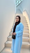 Ferah abaya mavi 