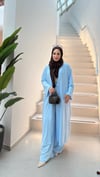 Ferah abaya mavi 
