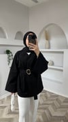 Giza kimono ceket siyah 