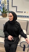Gül takım siyah 