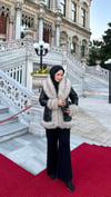 İthal kürk siyah 
