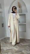 Keten kimono pantolon takım 
