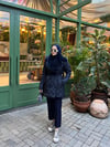 LACİVERT KÜRK MONT