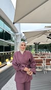 Lale modal takım gül kurusu 