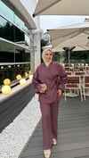 Lale modal takım gül kurusu 