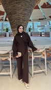 Lale modal takım kahve 